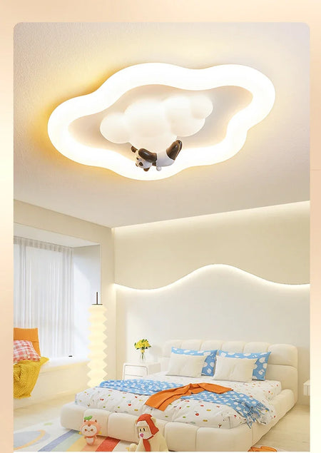 Children Lighting - Modern Cream Cloud LED Ceiling Lamp for Boys and Girls SW-36210345 - SWEET-LIGHTS