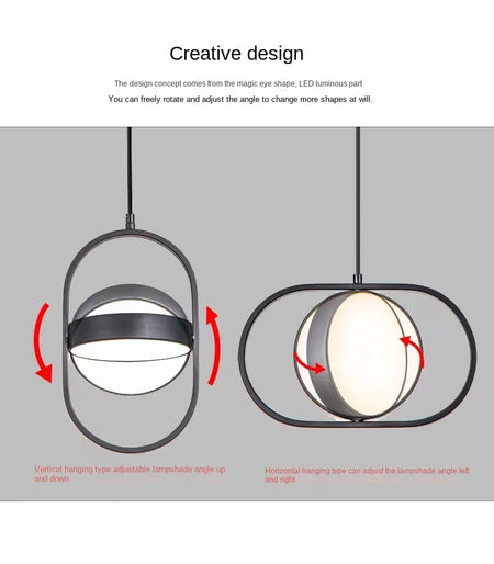 Pendant Light - Modern LED Rotatable Ceiling Lamp for Bedroom, Living Room, Bathroom Decoration SW-36210345 - SWEET-LIGHTS