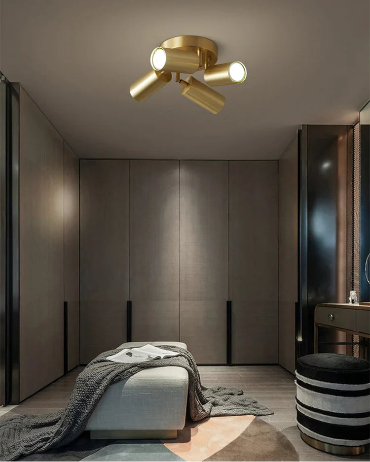 Ceiling Light - Modern GU10 LED Study Ceiling Fixture Adjustable SW-36210345 - SWEET-LIGHTS