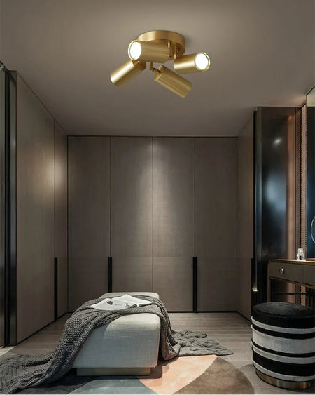 Ceiling Light - Modern GU10 LED Study Ceiling Fixture Adjustable SW-36210345 - SWEET-LIGHTS