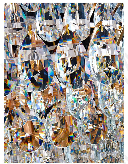 Chandelier - Luxury Crystal Big Chandeliers for Living Room Decor Modern Art Designer Luminaire Hight Ceiling Pendant Home Lamps Hall SW-36210927 - SWEET-LIGHTS
