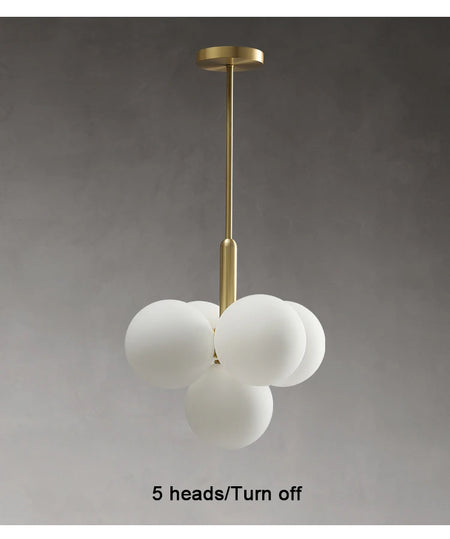 Pendant Light - Nordic Minimalist Glass Ball LED Chandelier for Home Decor SW-36210457 - SWEET-LIGHTS