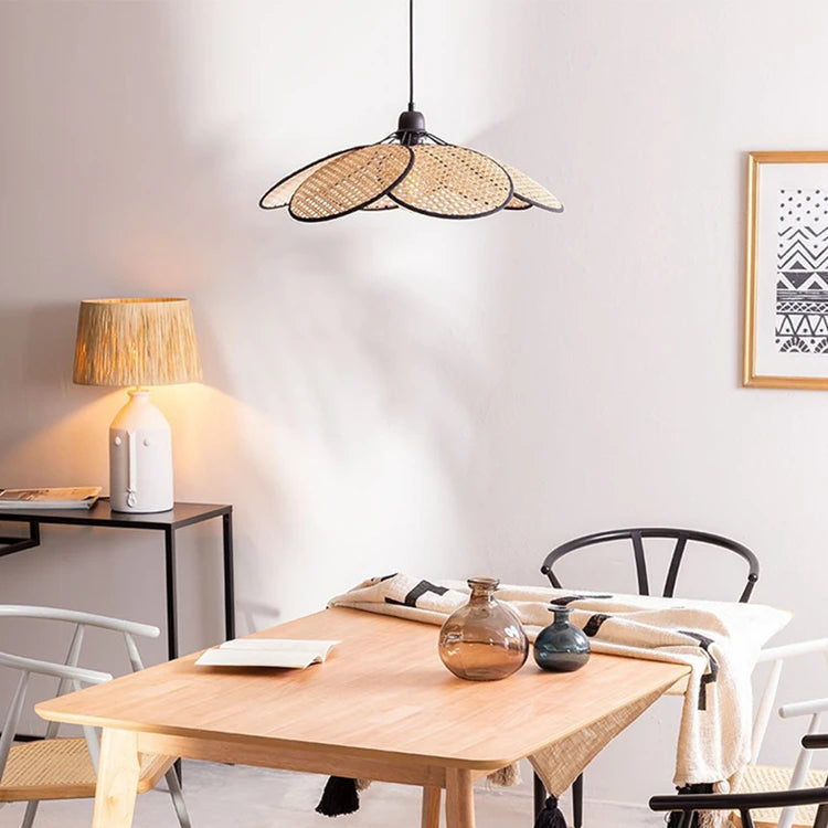 Pendant Light - Modern Living Room Led Rattan Chandelier Home Decor SW-36210789 - SWEET-LIGHTS
