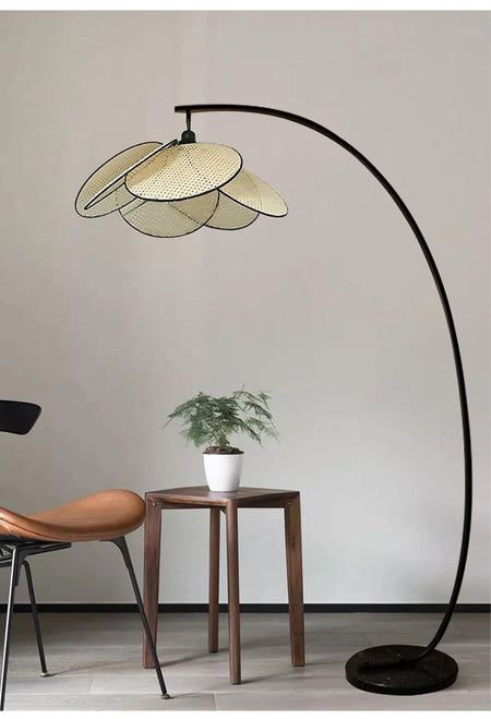 Floor Lamp - Knitting Rattan LED Lighting Nightlight for Living Room and Bedroom SW-36210346 - SWEET-LIGHTS
