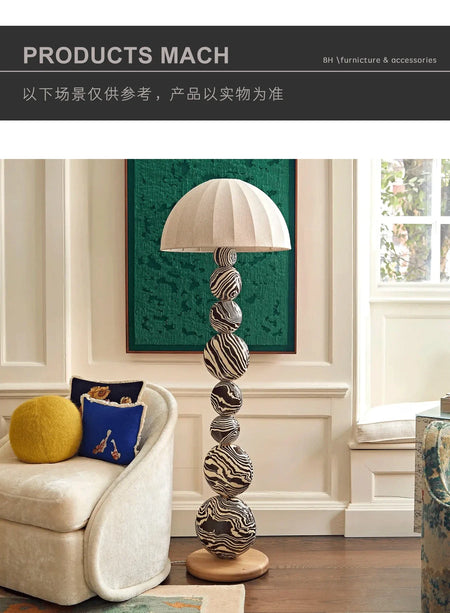 Floor Lamp - NEW Designer Hand-Painted Art Ball Lamp for Living Room Study Decor SW-36210478 - SWEET-LIGHTS