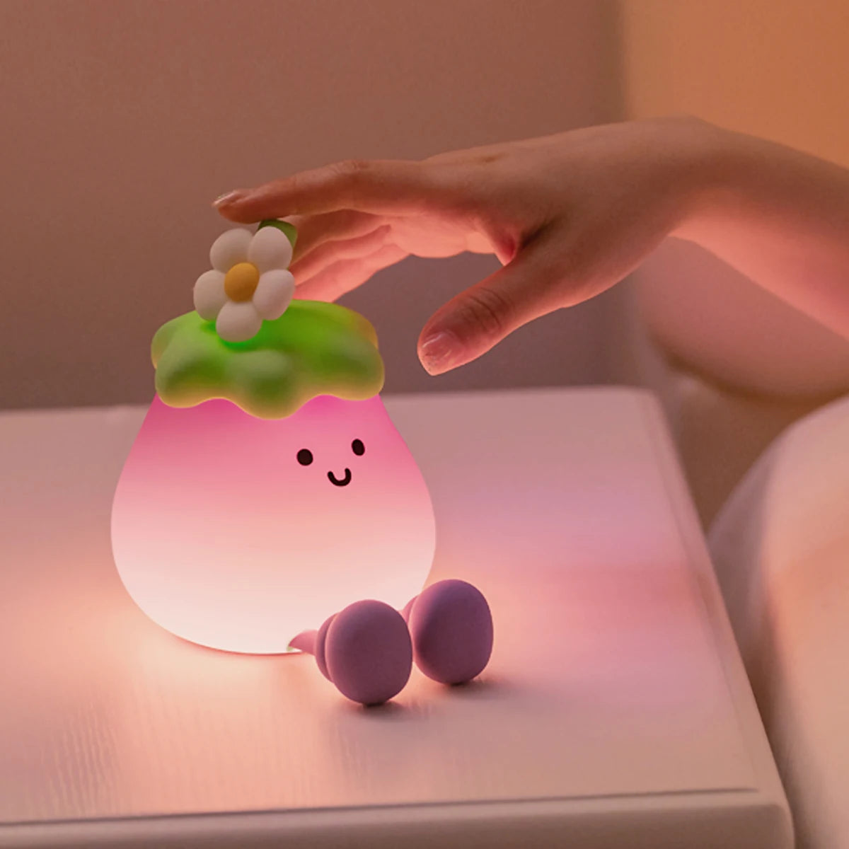 Children Lighting - Night Light Panda Capybara Axolotl Lamp USB Rechargeable Kids Room Decor SW-36210234 - SWEET-LIGHTS