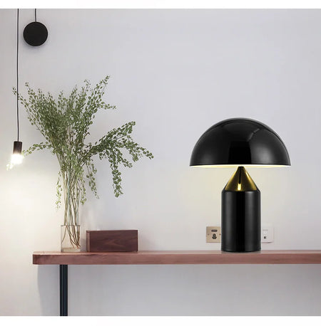 Table Lamp - Electroplating Nordic Black White Gold Mushroom LED Decor SW-36210345 - SWEET-LIGHTS