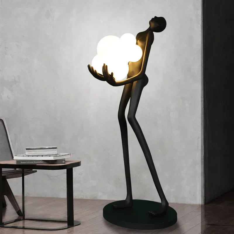 Floor Lamp - Nordic Humanoid Sculpture for Living Room SW-36210475 - SWEET-LIGHTS