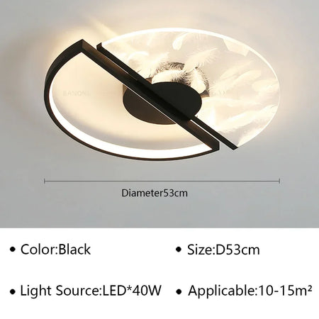Ceiling Light - Modern LED Ceiling Lamp For Living Dining Room Indoor Home Decor Lighting Fixture SW-36210345 - SWEET-LIGHTS