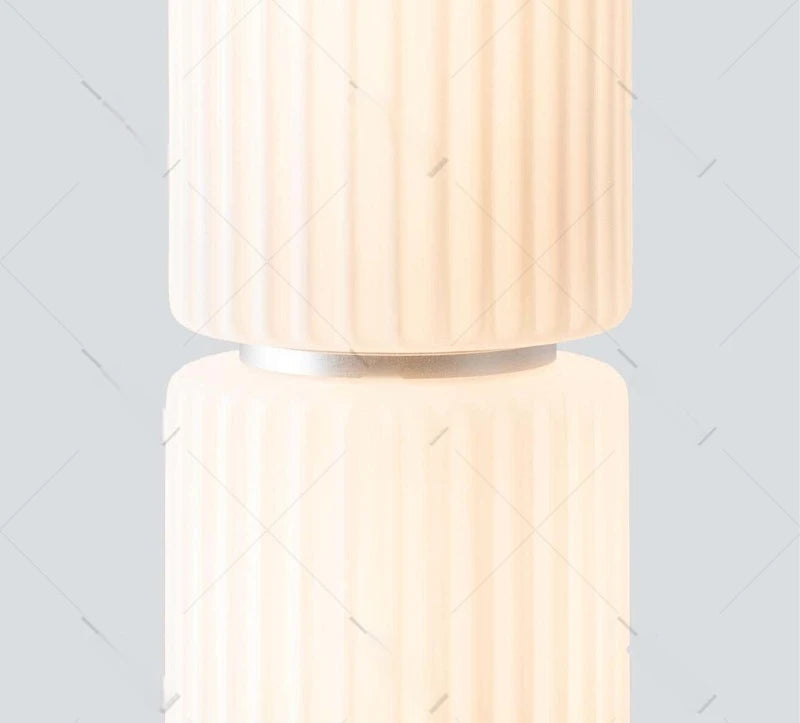 Pendant Light - Restaurant Long Stripe Smoke Gray Glass LED Lamp SW-36210456 - SWEET-LIGHTS