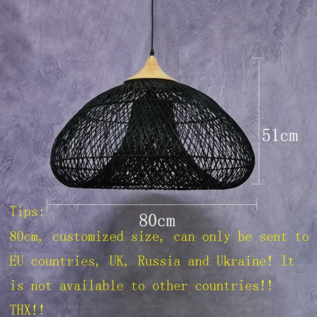 Pendant Light - Southeast Asian Rattan High Quality Ceiling Light Fixture SW-36210345 - SWEET-LIGHTS