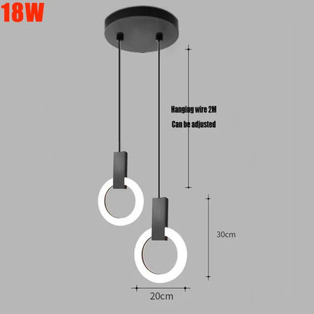 Pendant Light - Nordic Simple LED Ceiling Lamp SW-36210987 - SWEET-LIGHTS