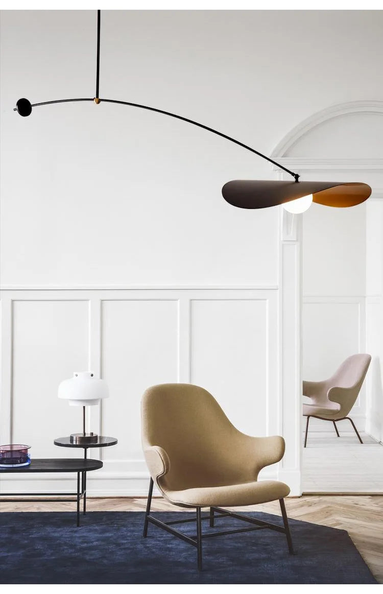 Pendant Light - Myrna Mobile Nordic Long Arm Lamp Black Gold SW-36210457 - SWEET-LIGHTS