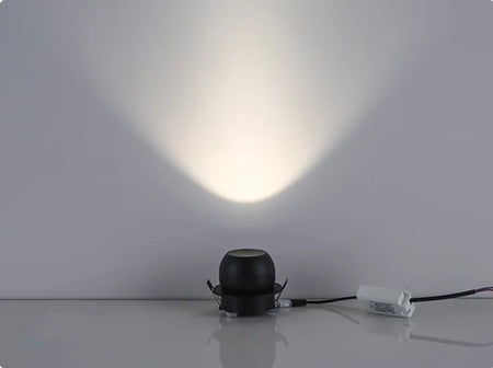 Spotlight - Embedded Rotating LED Downlights 7W9W12W15W20W Anti Glare COB Spot Lights AC90-260V SW-36210453 - SWEET-LIGHTS