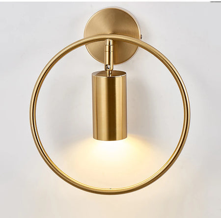 Wall Light - Modern LED Circular Electroplating Spotlight For Bedroom Living Room SW-36210345 - SWEET-LIGHTS
