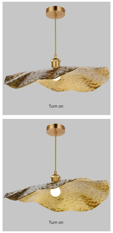 Pendant Light - New Chinese Lotus Leaf Chandelier for Kitchen Bar SW-36210458 - SWEET-LIGHTS