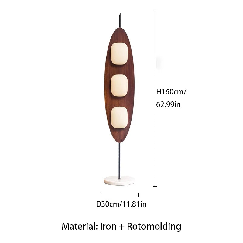 Floor Lamp - Promotional Modern Wooden LED Light H160CM SW-36210578 - SWEET-LIGHTS