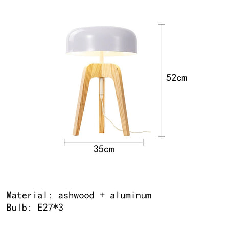Floor Lamp - Pileo Porada Solid Wood Tripod LED Lamp SW-36210478 - SWEET-LIGHTS