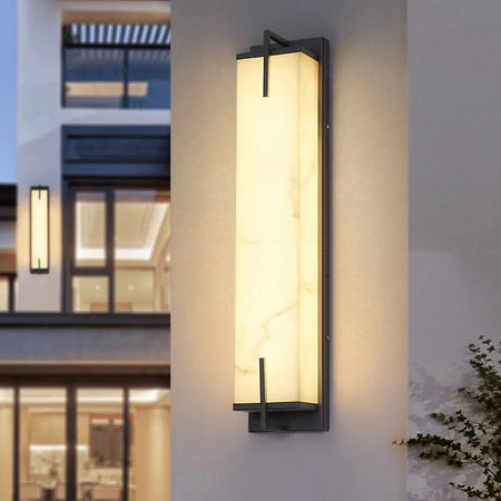 Outdoor Light - LED Lmitated Marble Wall Lamp Waterproof AC110V 220V Stainless Steel Sconce SW-36210347 - SWEET-LIGHTS