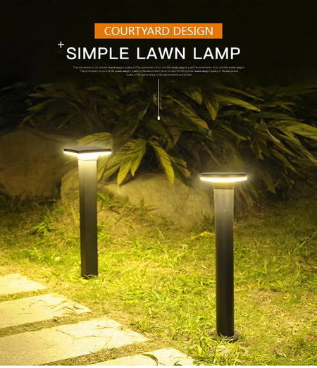 Outdoor Light - LED Outdoor Garden Lamp IP65 Waterproof Aluminum Bollard SW-36210678 - SWEET-LIGHTS