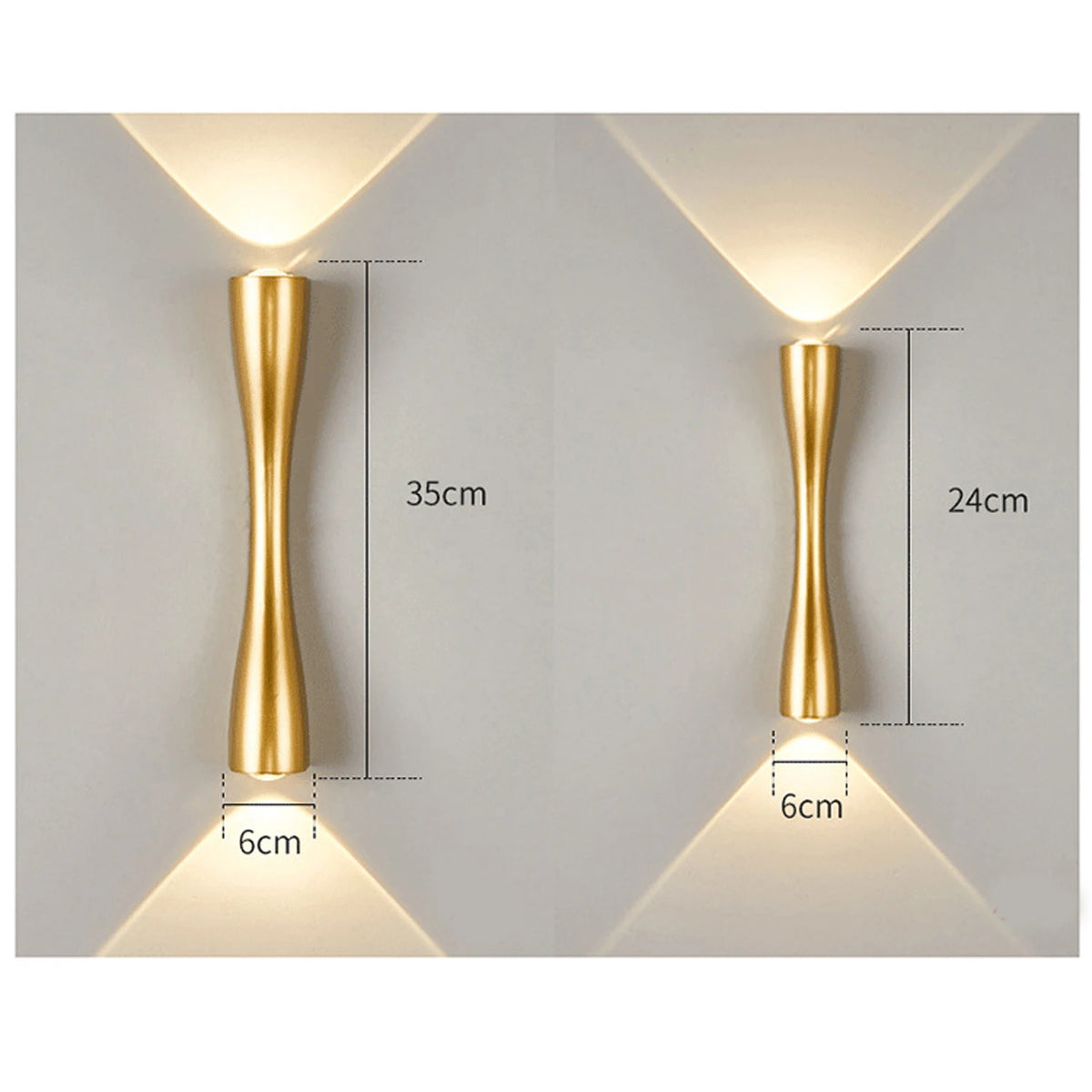 Wall Light - Led Wall Lamp IP65 Waterproof A85-265V 6W 12W SW-36210345 - SWEET-LIGHTS