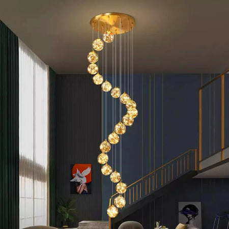 Chandelier - Nordic Home Decoration Stair Chandelier 6-30 Heads SW-36210347 - SWEET-LIGHTS