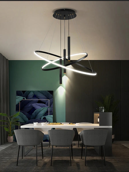 Pendant Light - Modern Round LED Chandelier Fixture for Home Decor SW-36210467 - SWEET-LIGHTS