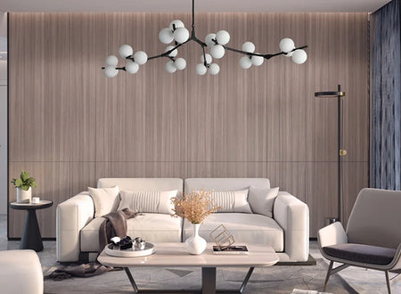 Pendant Light - Modern Tree Branches LED Chandelier with Glass Balls for Living Room and Dining Room SW-36210457 - SWEET-LIGHTS