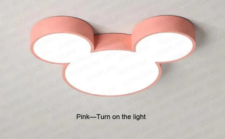 Children Lighting - Nordic Macaron Mickey LED Ceiling Lamp SW-36210457 - SWEET-LIGHTS