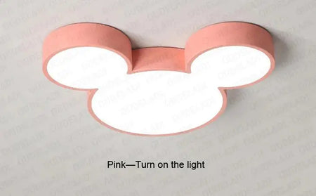 Children Lighting - Nordic Macaron Mickey LED Ceiling Lamp SW-36210457 - SWEET-LIGHTS