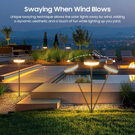 Outdoor Light - Solar Pathway Light Swaying with Wind Auto On/Off SW-36210478 - SWEET-LIGHTS