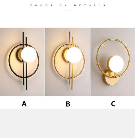 Wall Light - Light Luxury Modern Wall Lamp AC90-260V SW-36210357 - SWEET-LIGHTS