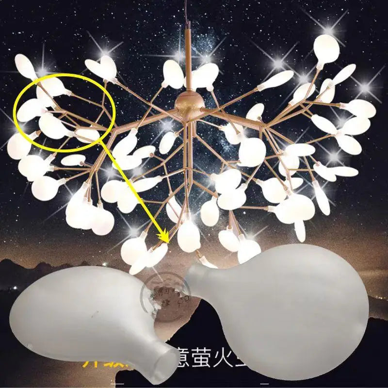 Pendant Light - Nordic Modern Firefly Chandelier Black Gold SW-36210753 - SWEET-LIGHTS