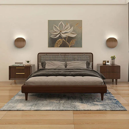Wall Light - Modern Wood Wall Lamp For Bedroom Living Room Indoor LED Round Light Fixtures SW-36210123 - SWEET-LIGHTS