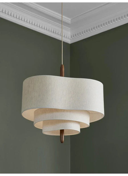 Pendant Light - Japanese Wabi Sabi Cloth Ceiling Chandelier LED Fixture SW-36210458 - SWEET-LIGHTS