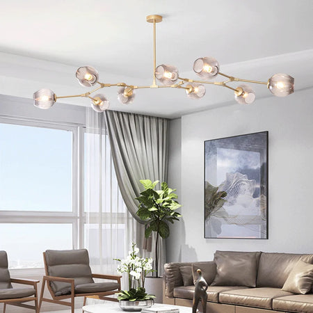 Pendant Light - Italy Designer Magic Bean Ceiling Chandelier Multi Color Glass Lampshade LED Lighting SW-36210458 - SWEET-LIGHTS