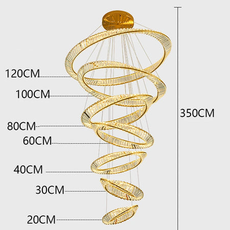 Chandelier - Luxury Crystal Pendant Light for Home Decoration SW-36210345 - SWEET-LIGHTS