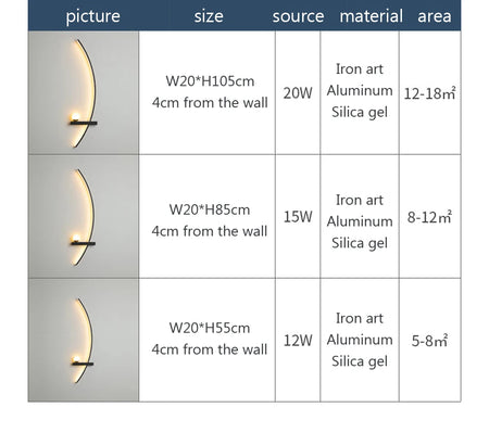 Wall Light - Bedside LED Wall Lamp Smart Remote Control Sconces Lighting for Bedroom Living Room Indoor SW-36210458 - SWEET-LIGHTS