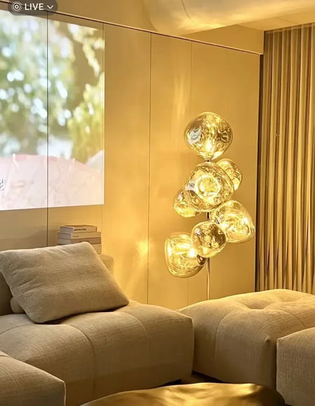 Floor Lamp - Nordic Designer's Light Luxury Lava Large Sofa Side Fixture SW-36210345 - SWEET-LIGHTS