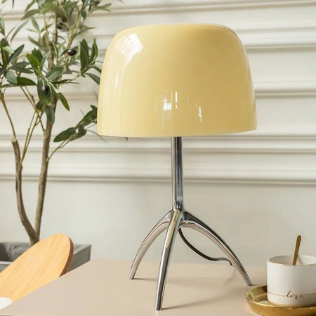 Table Lamp - Italian Designer Glass Shade Tripod Desk Light SW-36210345 - SWEET-LIGHTS