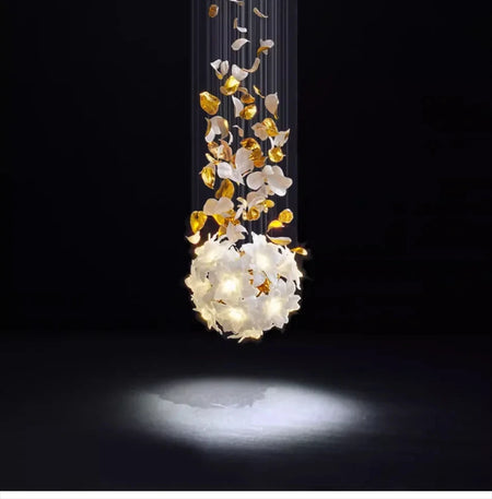 Chandelier - Loft Hanging Crystal Pendant Light for Modern Luxury Hotel Lobby Living Room SW-36210578 - SWEET-LIGHTS