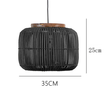 Pendant Light - New Wabi-sabi Style Rattan Hang Lamp SW-36210347 - SWEET-LIGHTS