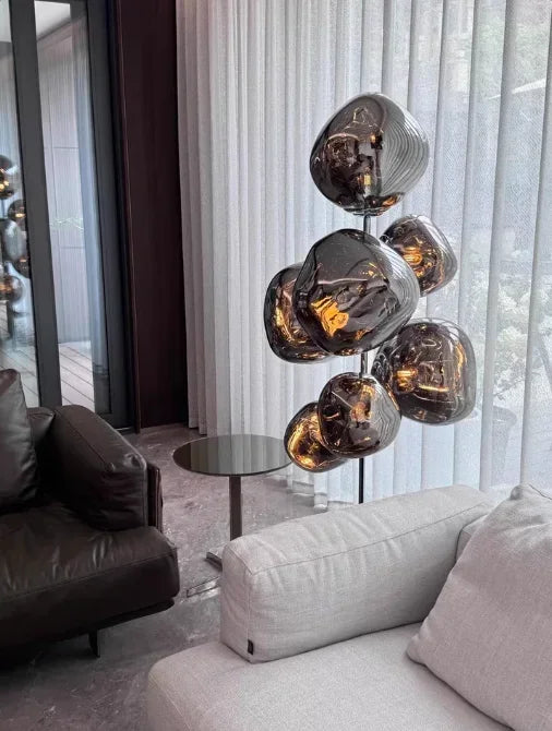 Floor Lamp - Nordic Designer's Light Luxury Lava Large Sofa Side Fixture SW-36210345 - SWEET-LIGHTS