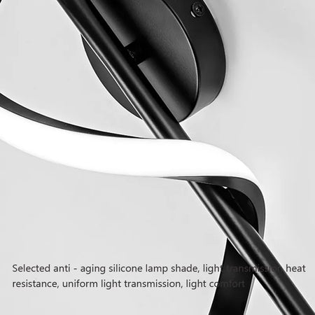 Wall Light - Minimalist LED Wall Lamp Black White Gold SW-36210345 - SWEET-LIGHTS