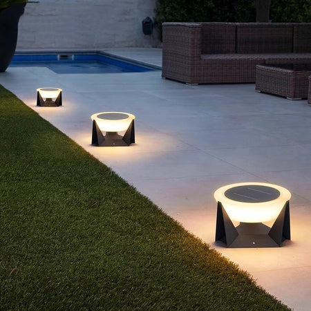 Outdoor Light - LED Remotely Controlled Solar Column Lamp Dimmable Waterproof SW-36210425 - SWEET-LIGHTS