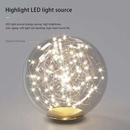 Pendant Light - Modern Led Long Ceiling Chandelier Glass Balls Dining Room Kitchen Hanging Lamp SW-36210345 - SWEET-LIGHTS