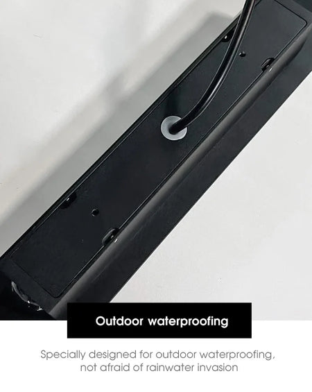 Outdoor Light - Waterproof Aluminum Wall Lamp 18W LED Black SW-36210578 - SWEET-LIGHTS
