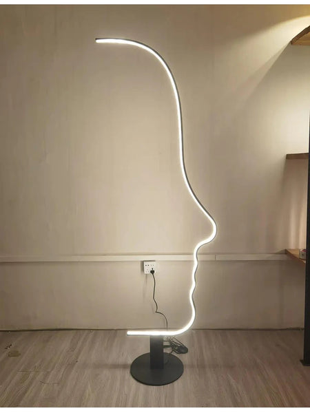 Floor Lamp - New Modern Human Face LED Decor Light SW-36210345 - SWEET-LIGHTS