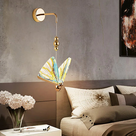 Wall Light - LED Wall Lamp Modern Creative Nordic Butterfly Bedroom Living Room Aisle Lighting SW-36210347 - SWEET-LIGHTS