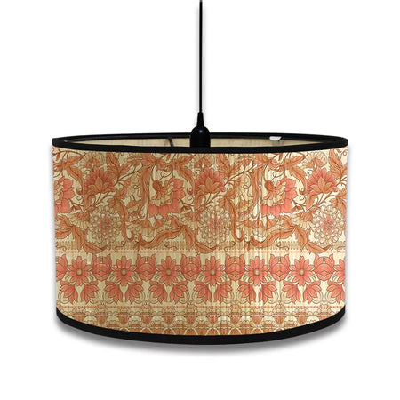 Lampshade - Nordic Style Green Plant Pattern Bamboo Art SW-36210457 - SWEET-LIGHTS